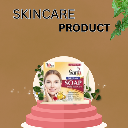 Pack Of 07 – Sana Gold Magic Soap | Powerful Herbal Formula | Guaranteed Results | Best Quality Soap For Skin Care