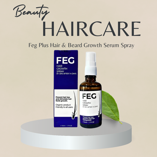 Feg Plus Hair & Beard Growth Serum Spray