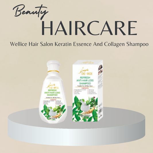 De-hoi Refresh Anti-hair Loss Shampoo Ginger Hair Care Shampoo Helps Stop Hair Loss 450ml
