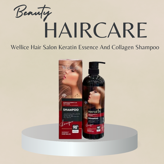 Wellice Hair Salon Keratin Essence And Collagen Shampoo – 800g
